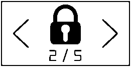 Locking Interface Upper and Lower Display